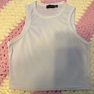 White tank top